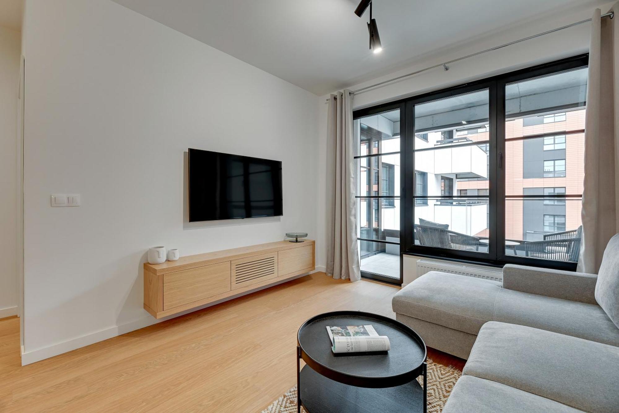 Doki Living - Foodhall & Parking By Downtown Apartments Danzica Esterno foto