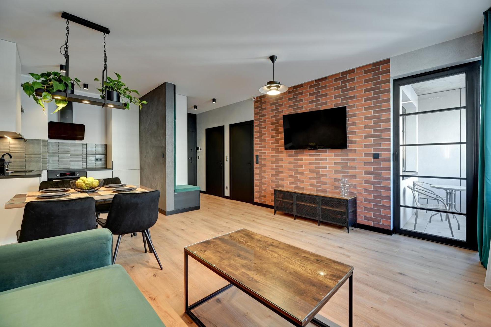 Doki Living - Foodhall & Parking By Downtown Apartments Danzica Esterno foto