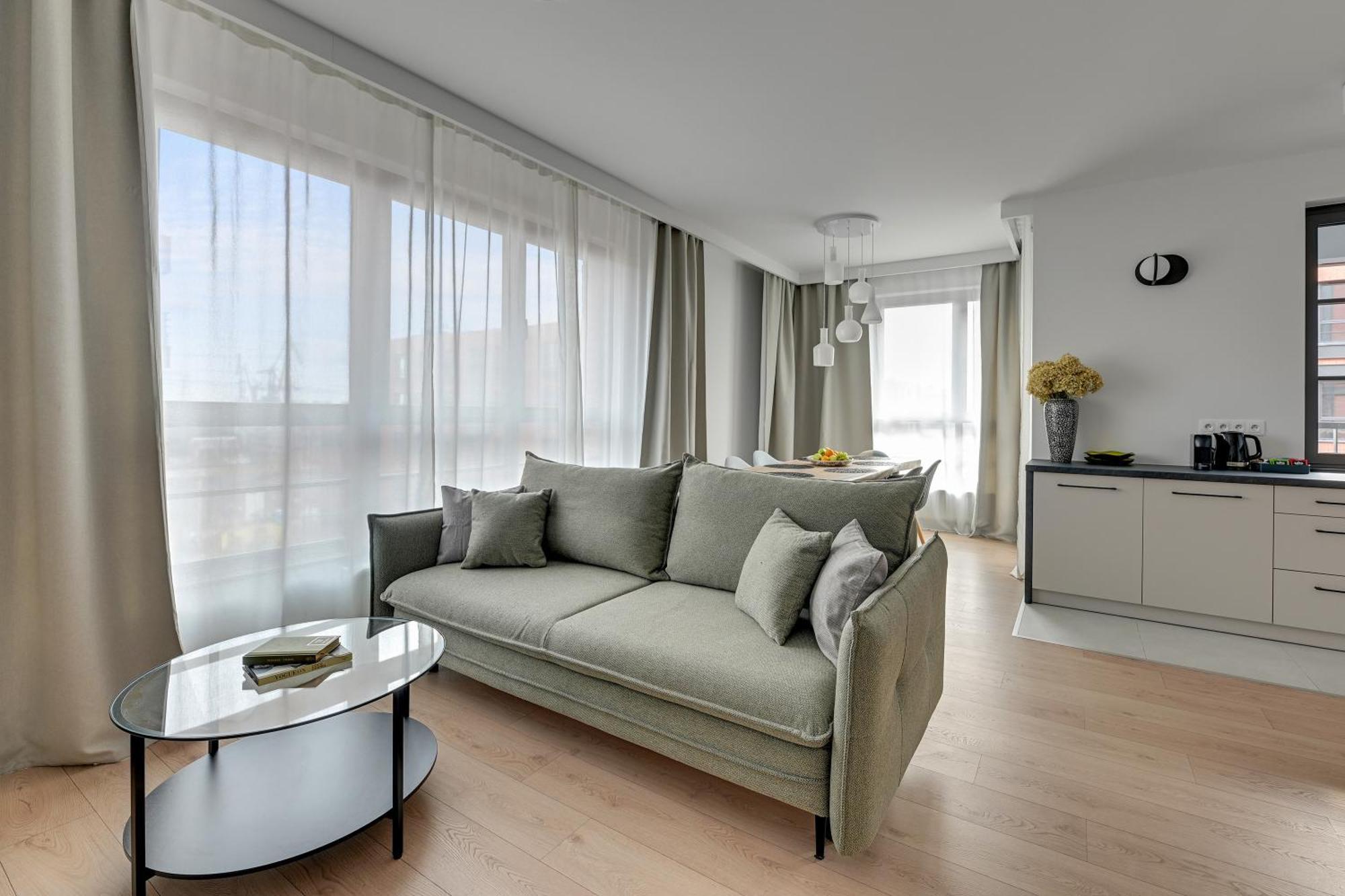 Doki Living - Foodhall & Parking By Downtown Apartments Danzica Esterno foto