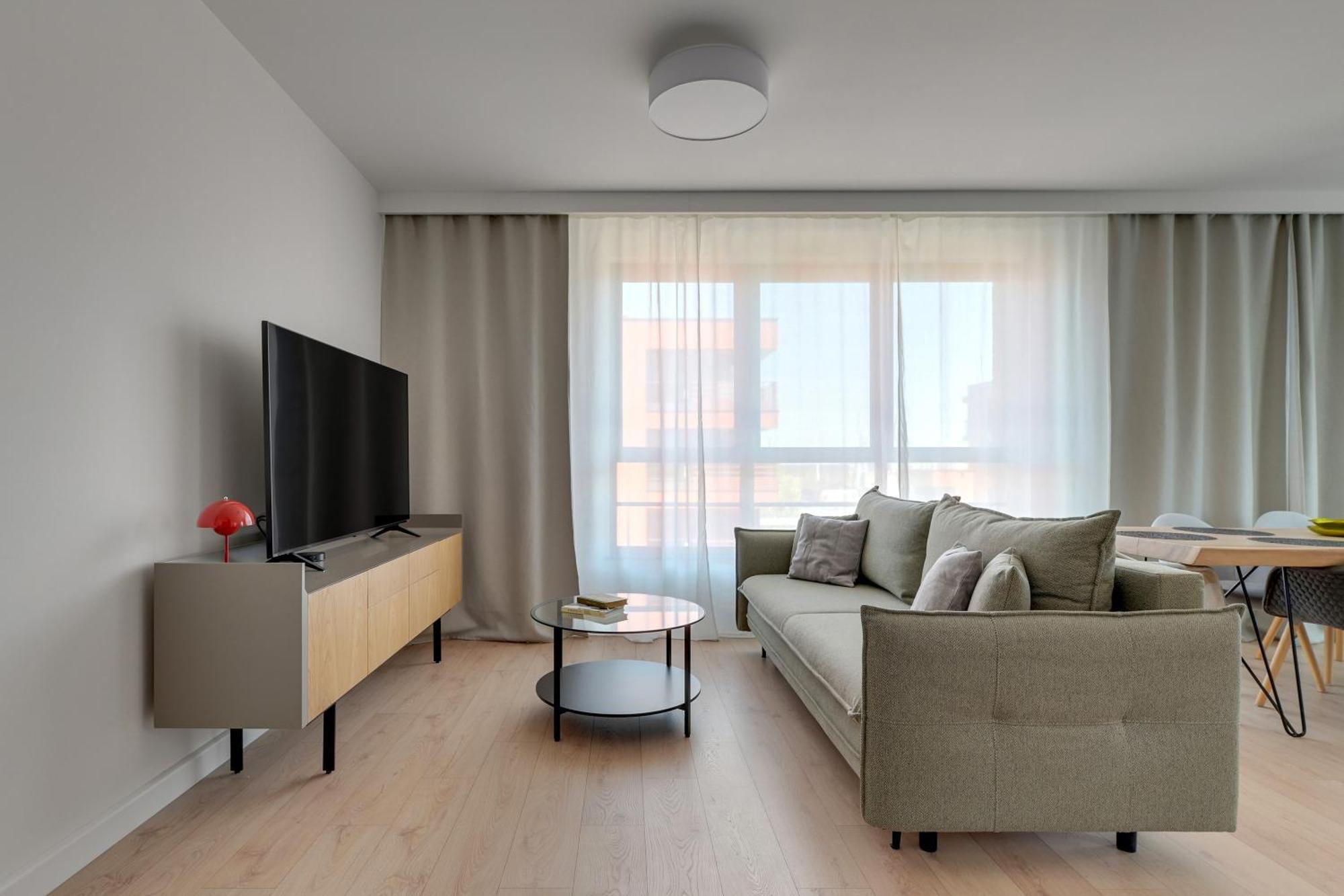 Doki Living - Foodhall & Parking By Downtown Apartments Danzica Esterno foto
